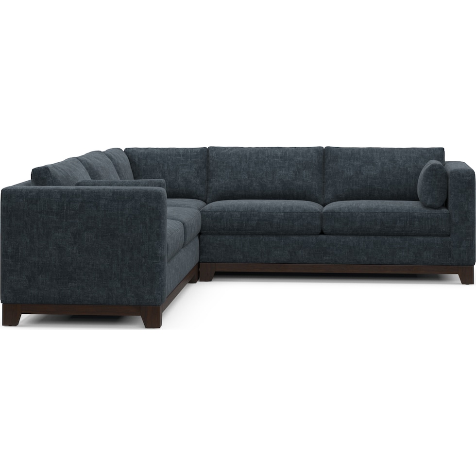 brentwood blue sectional   
