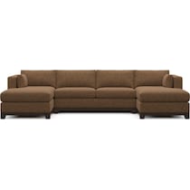 brentwood dark brown  pc living room   