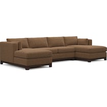 brentwood dark brown  pc living room   