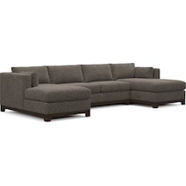 brentwood dark brown  pc living room   