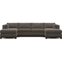 brentwood dark brown  pc living room   