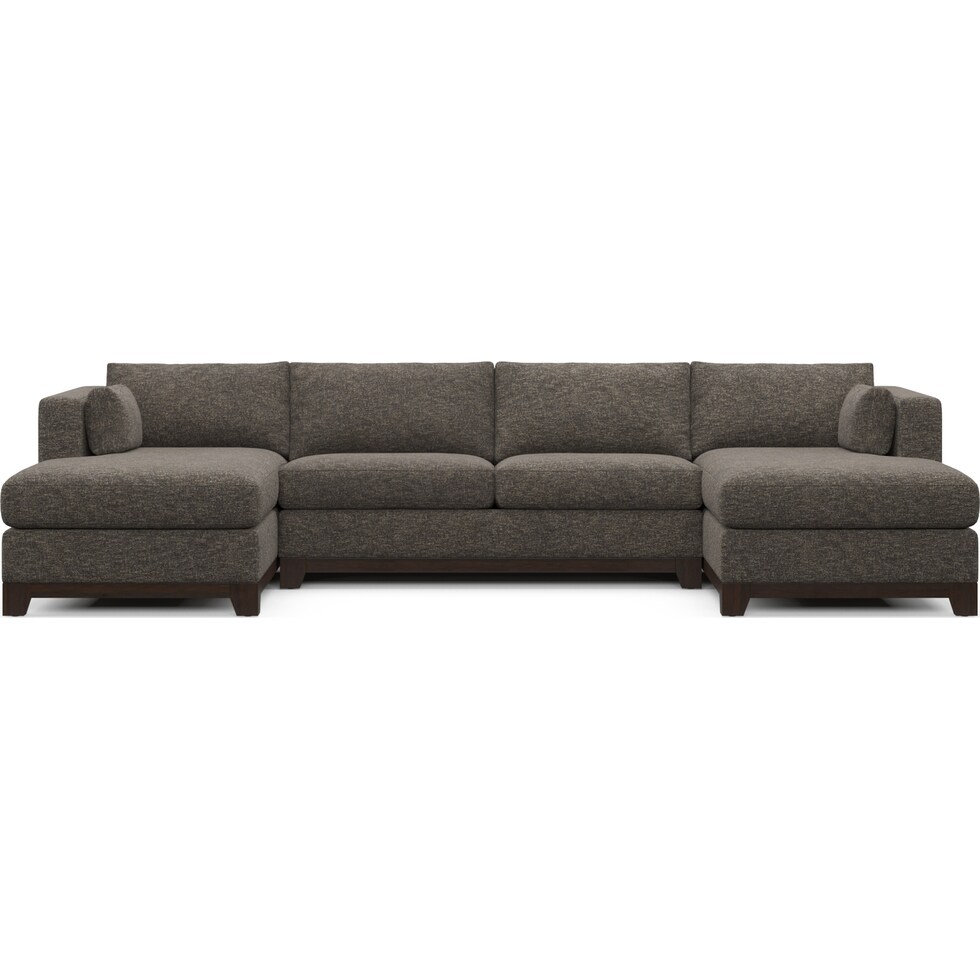 brentwood dark brown  pc living room   