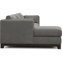 brentwood gray sectional   