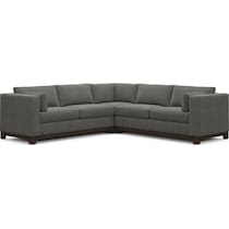 brentwood gray sectional   