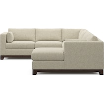 brentwood gray sectional   