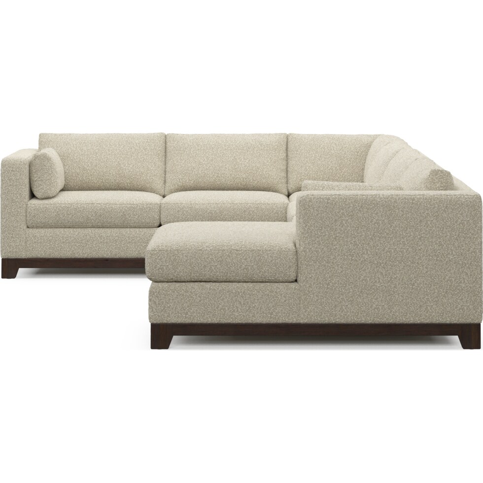 brentwood gray sectional   