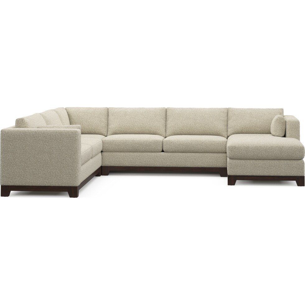 brentwood gray sectional   