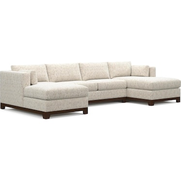 Brentwood 3-Piece Sectional with Dual Chaise