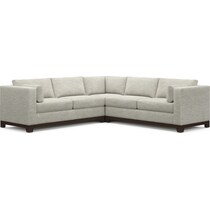 brentwood white sectional   