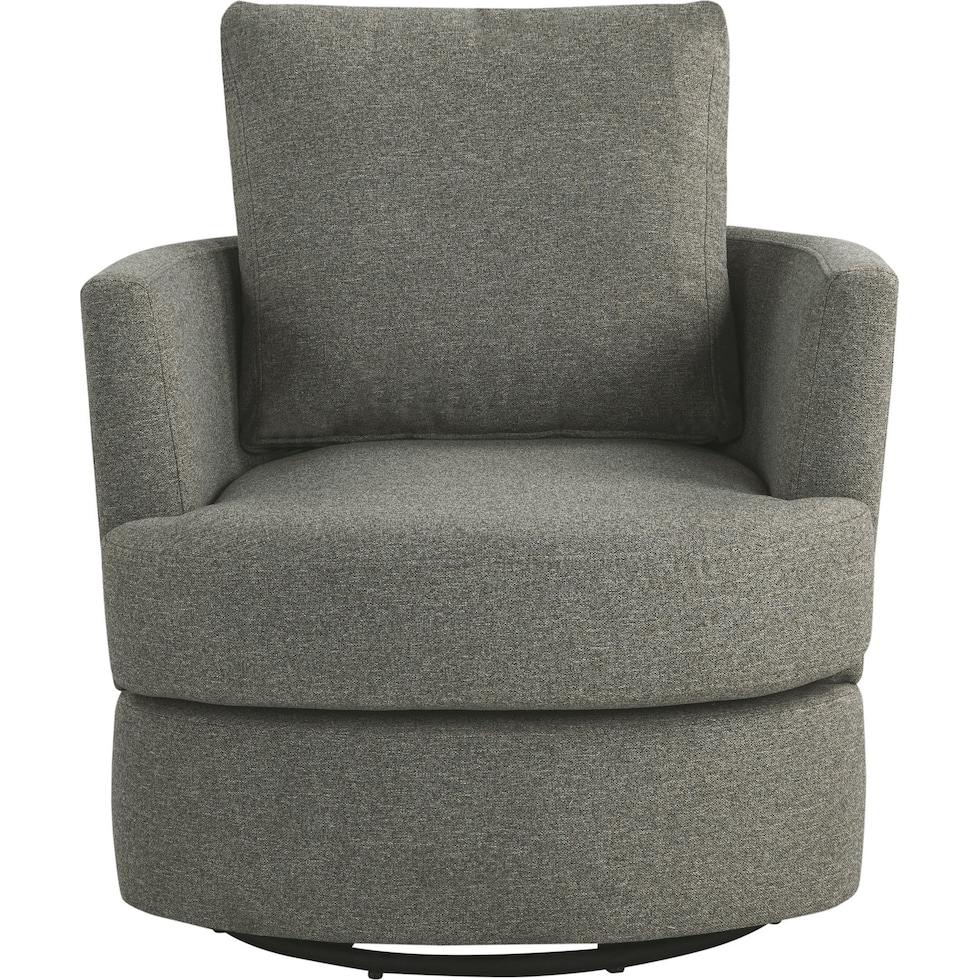 bresslyn gray swivel chair   