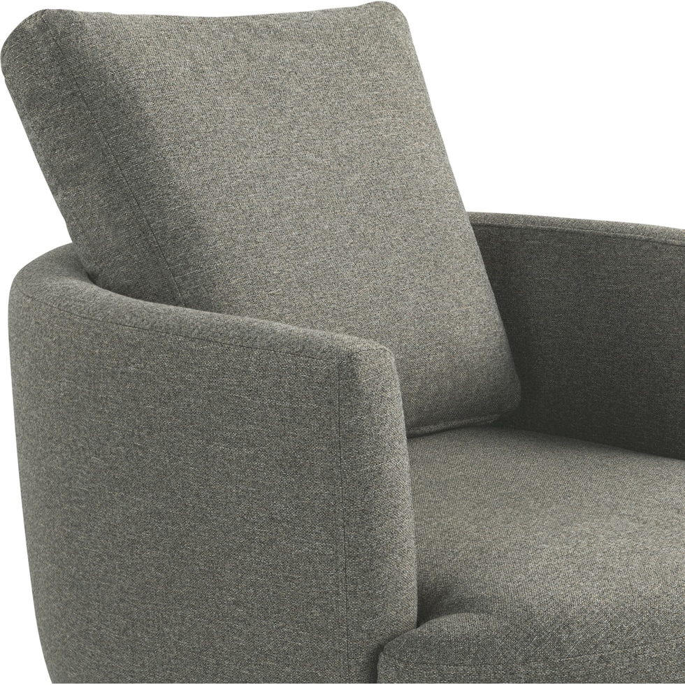 bresslyn gray swivel chair   