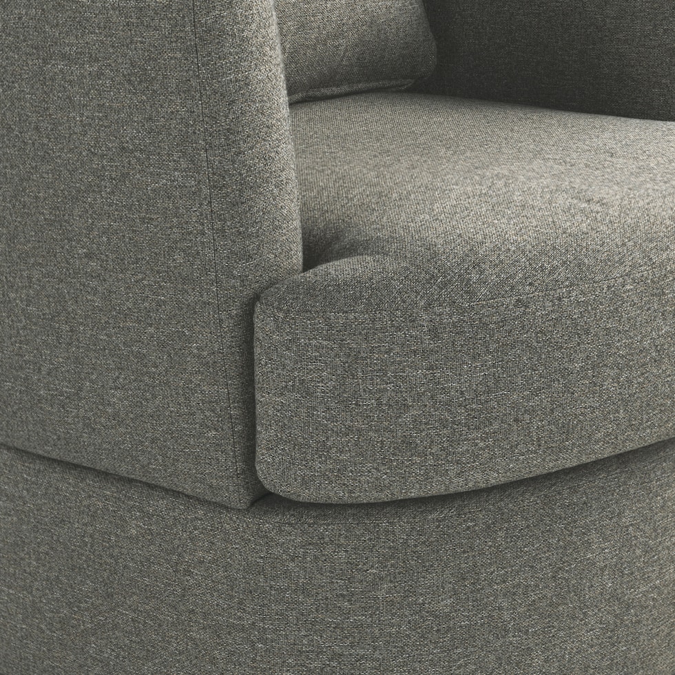 bresslyn gray swivel chair   