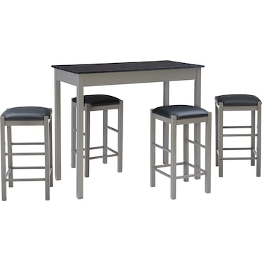 Brewer 5-Piece Counter-Height Dining Set