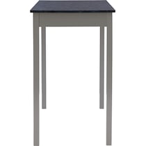 brewer gray  pc counter height dining room   