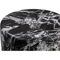 brewster black side table   