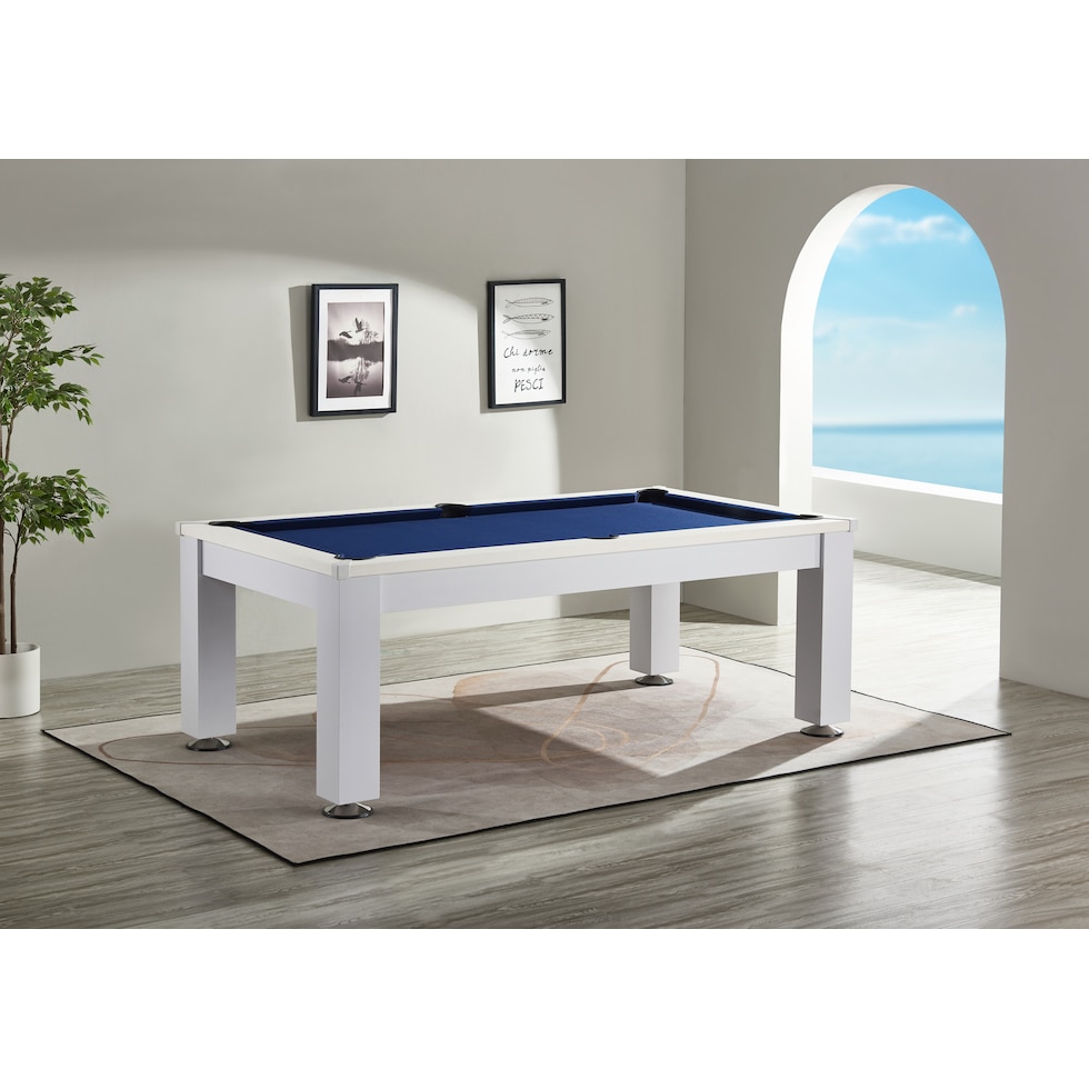 brex white gaming table   