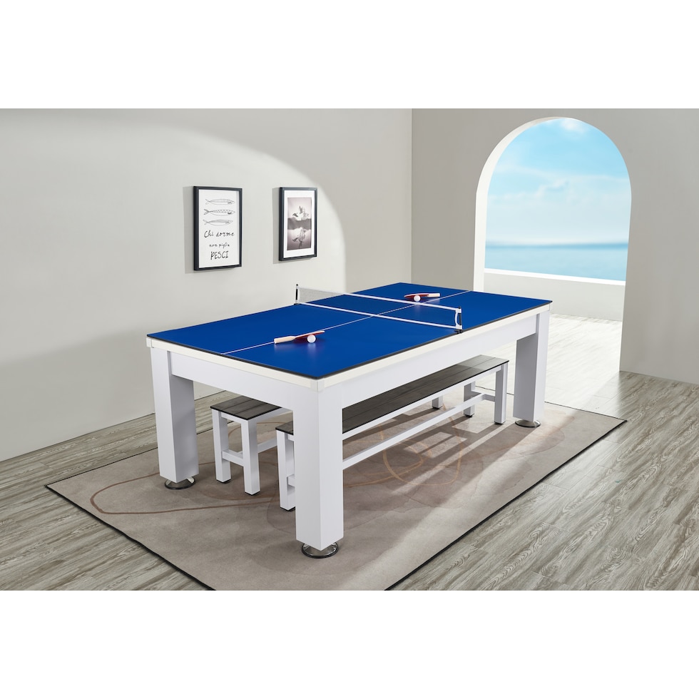 brex white gaming table   