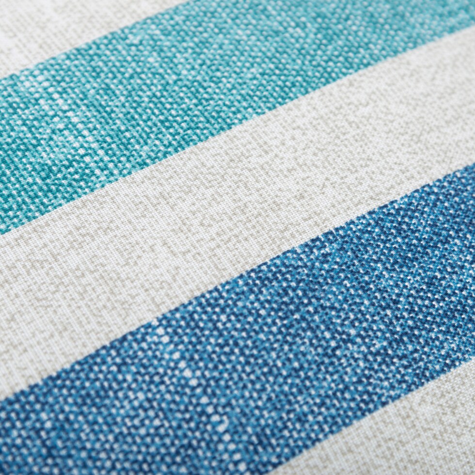 bria blue outdoor accent pillow   