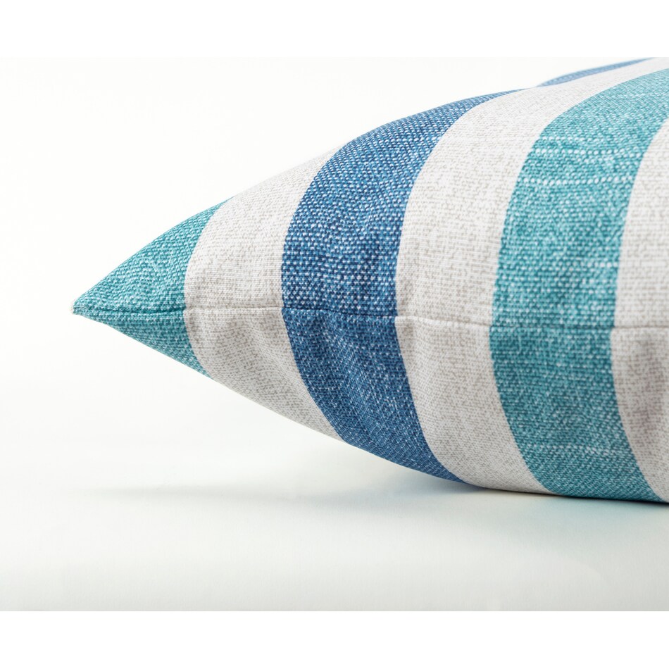 bria blue outdoor pillow   