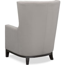 brianna gray accent chair   