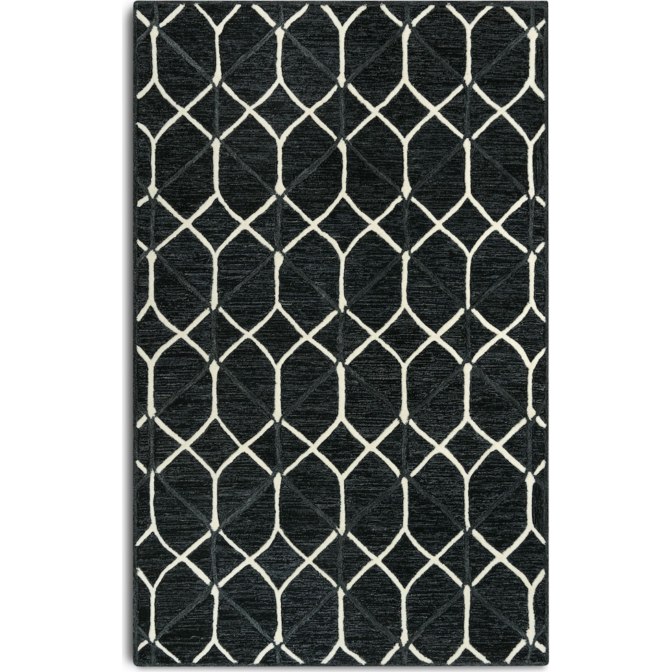 briar black area rug  x    