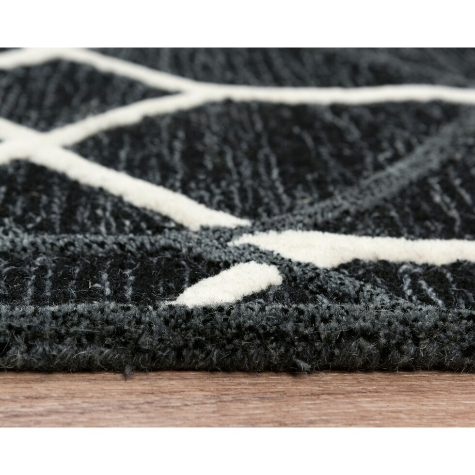 briar black area rug  x    