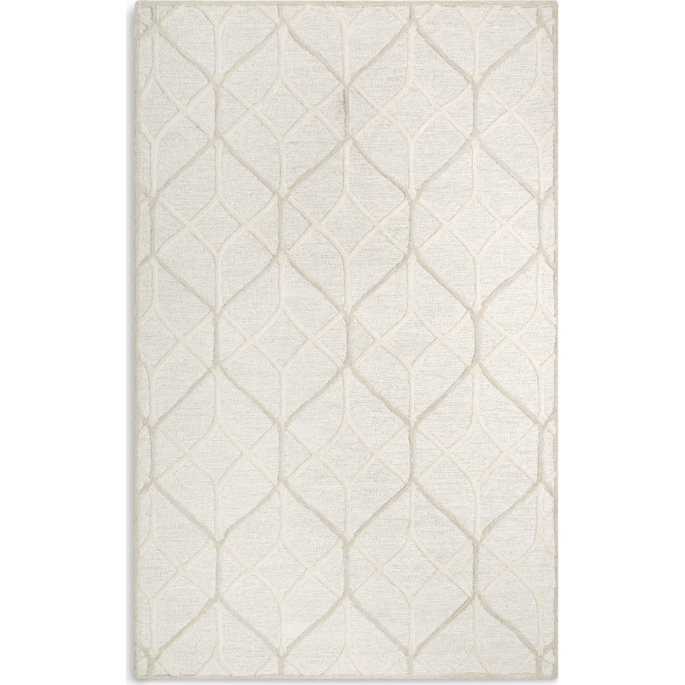 briar white area rug  x    