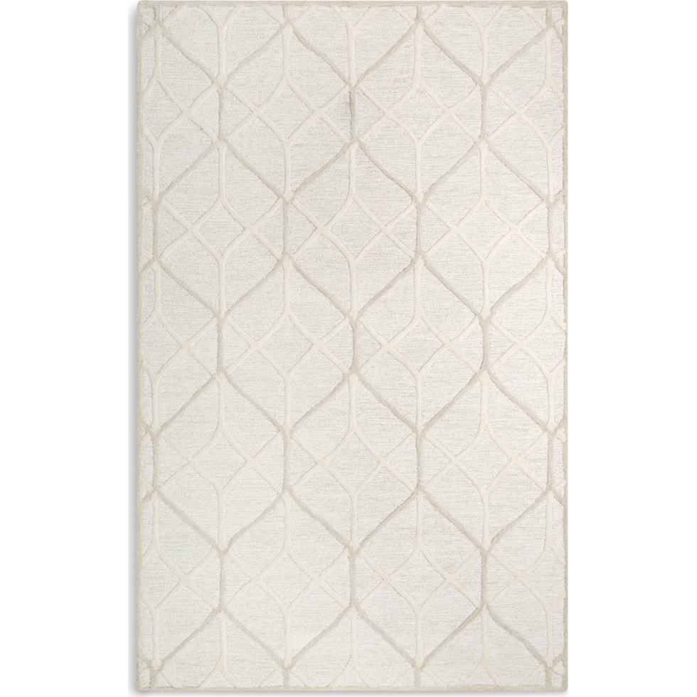 briar white area rug  x    