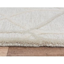 briar white area rug  x    