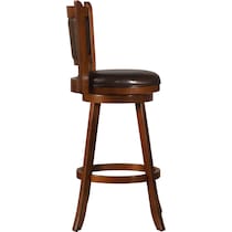 brickelle dark brown bar stool   