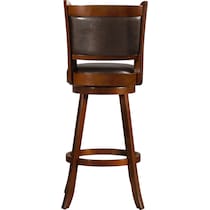 brickelle dark brown bar stool   