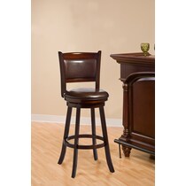 brickelle dark brown counter height stool   