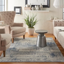 bridgehampton blue area rug  x    