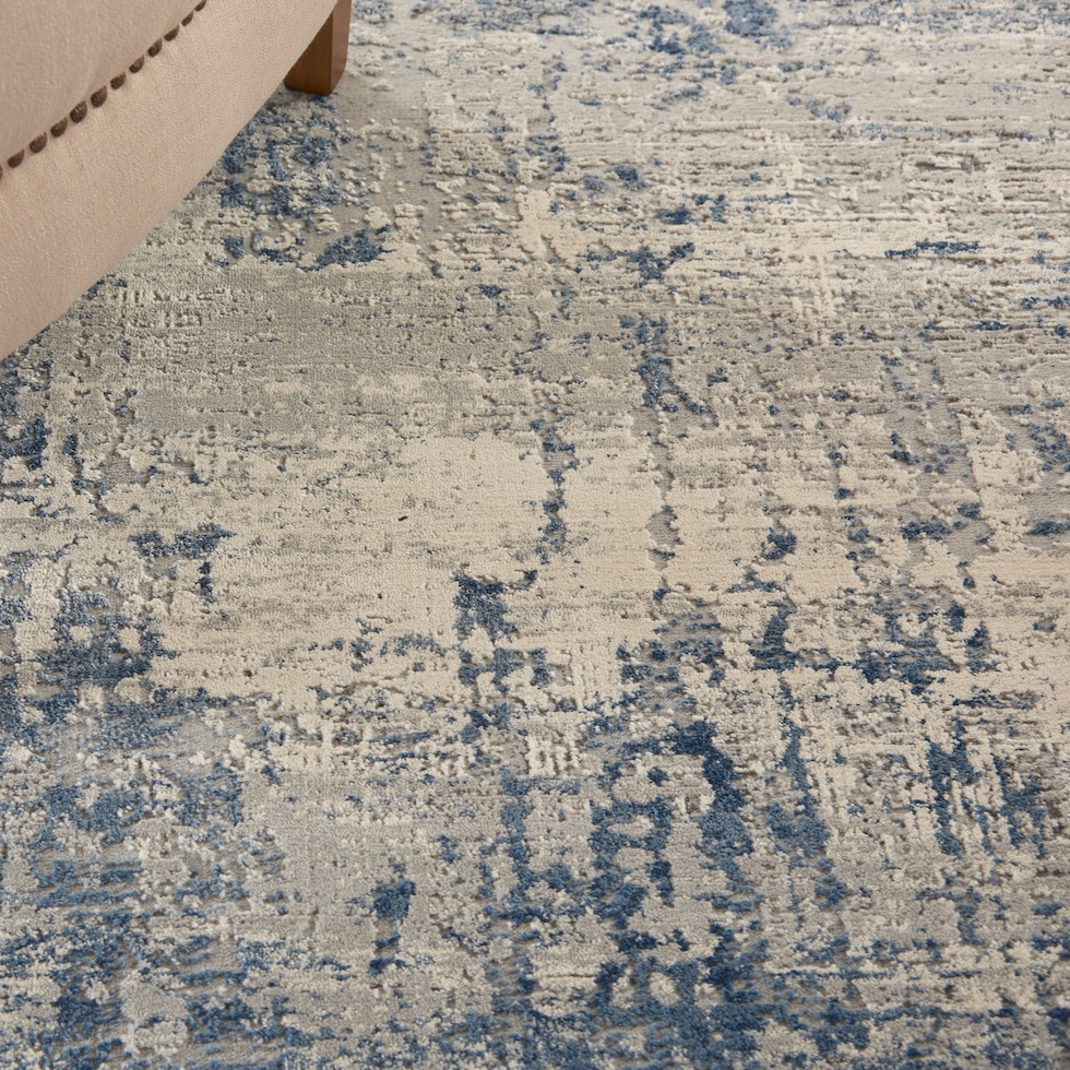 bridgehampton blue area rug  x    