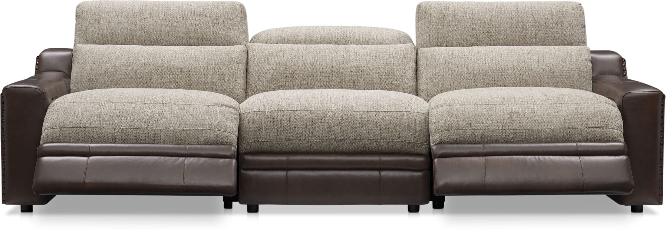 Bridgeport 3 Piece Dual Power Reclining Sofa