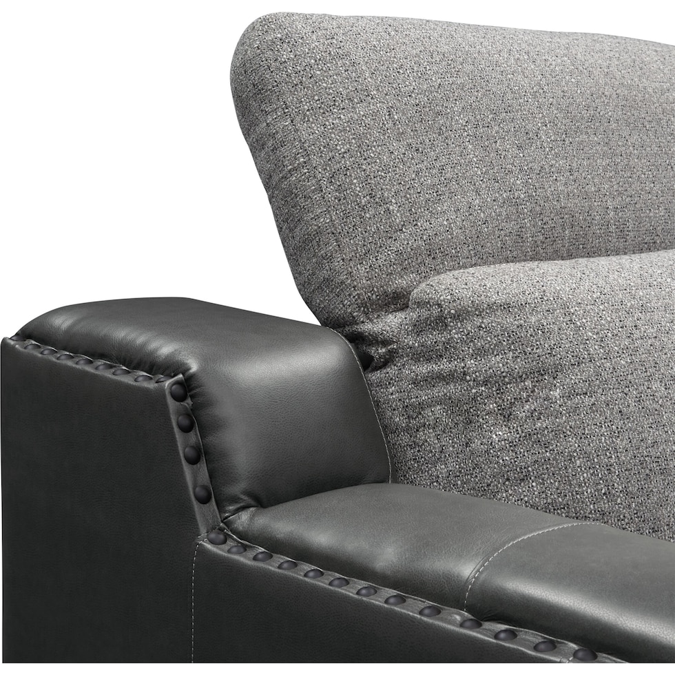 bridgeport gray recliner   