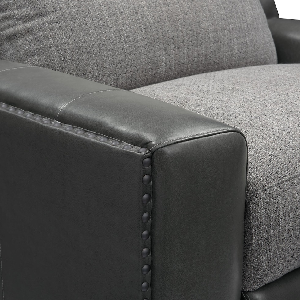 bridgeport gray recliner   