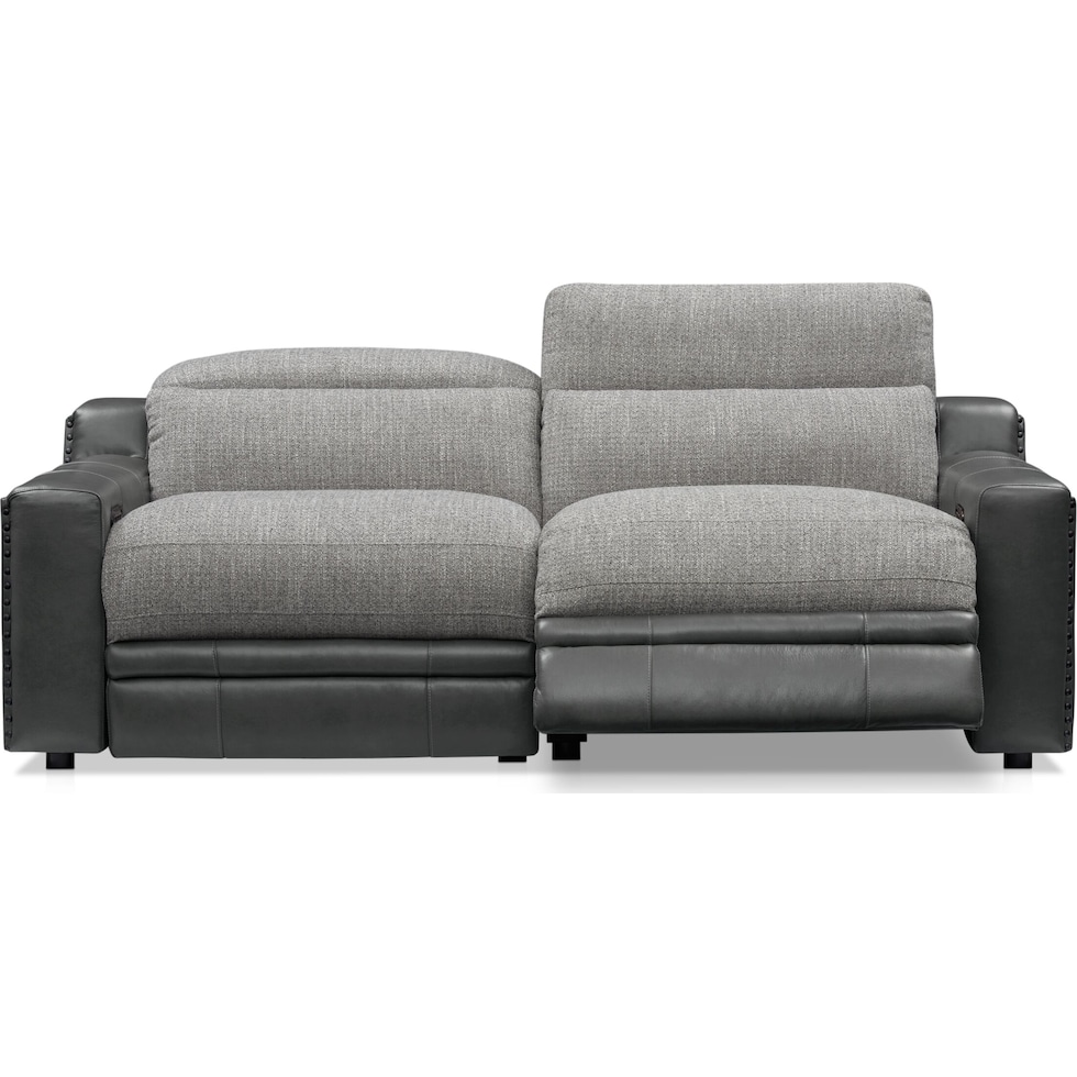 bridgeport gray sofa   