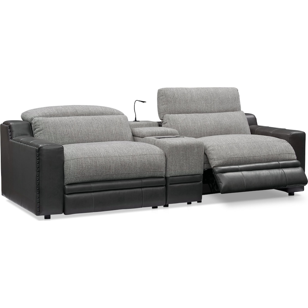 bridgeport gray sofa   
