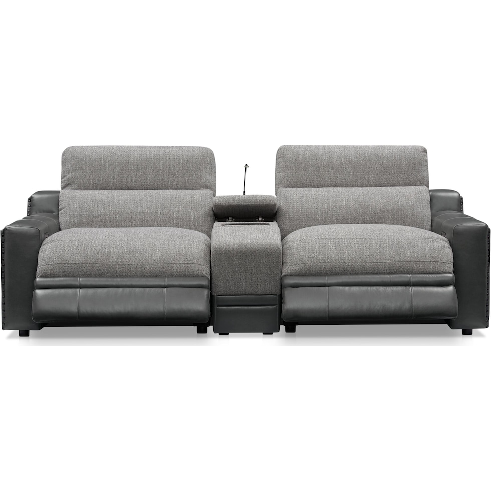 bridgeport gray sofa   