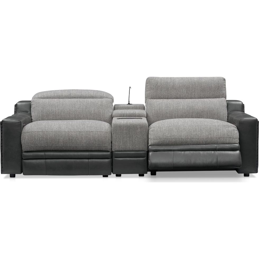 bridgeport gray sofa   