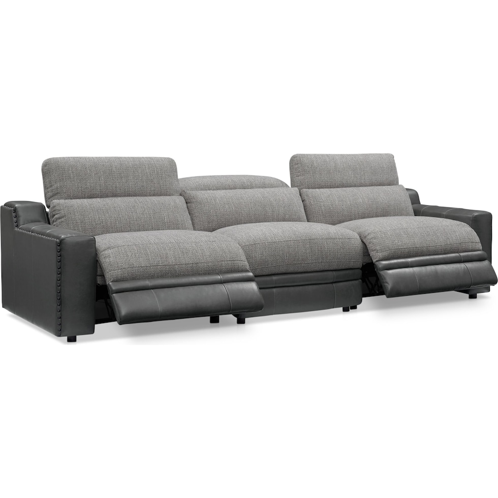 bridgeport gray sofa   