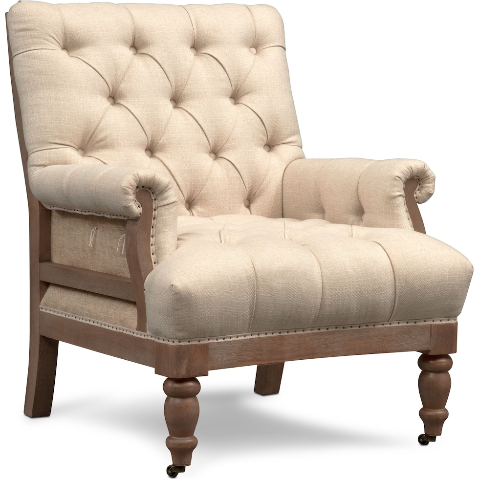 bridget chair cream accent chair   
