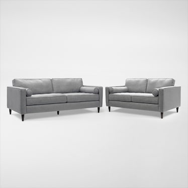 Brie Sofa and Loveseat Set