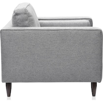 brie gray chair and a half   