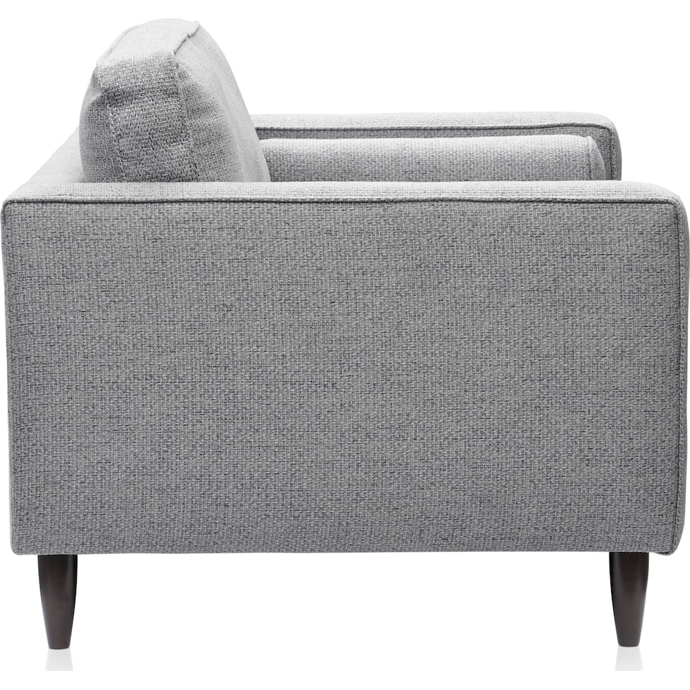 brie gray chair and a half   