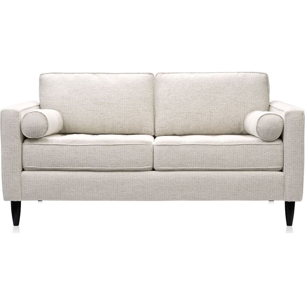 brie neutral loveseat   