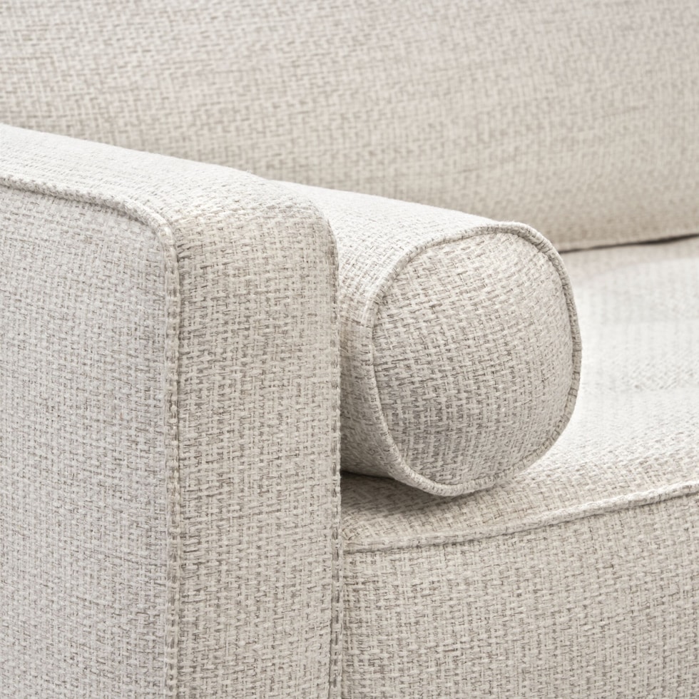 brie neutral loveseat   