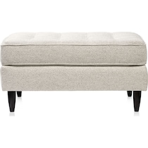 brie neutral ottoman   