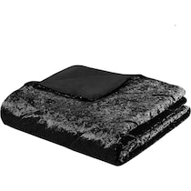 briella black full queen bedding set   